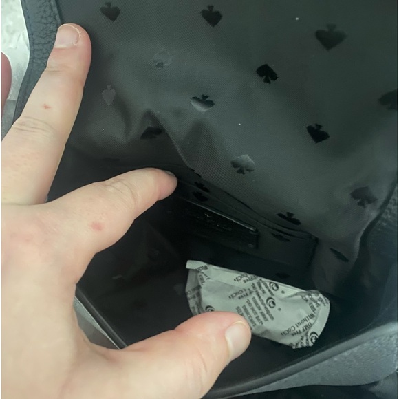 HP 11/24! NWT Kate Spade Leila Mini Flap Crossbody in Black - Picture 9 of 9